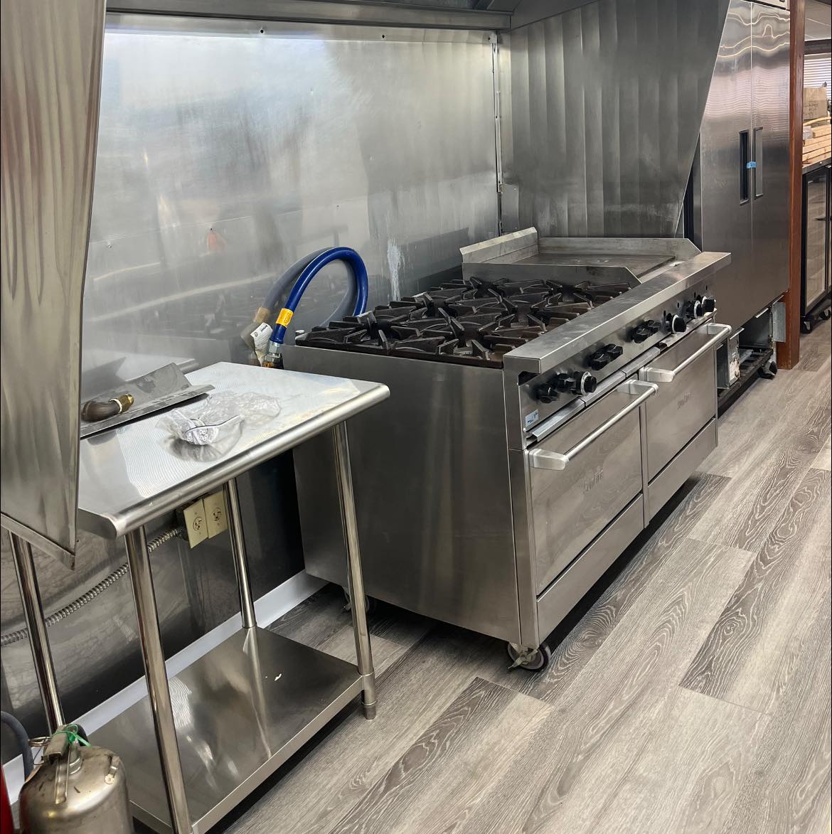 Kitchen and prep area at The Gathering Hub
