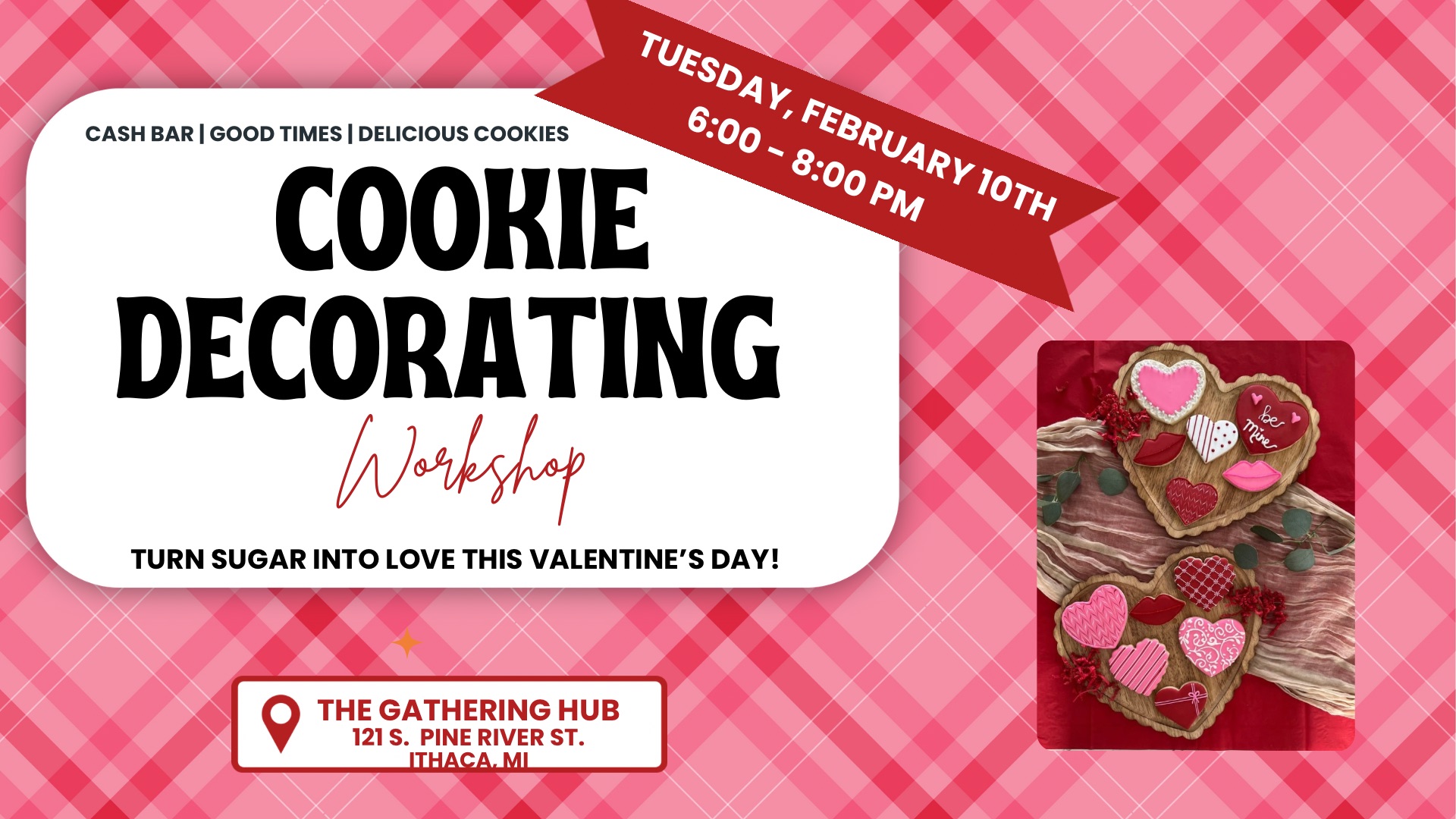 Valentine Cookie Decorating Workshop